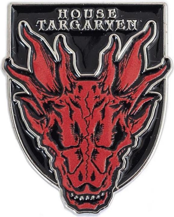 Actual product image Game of Thrones Dragon Enamel Badge