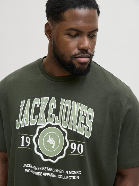 Produktbild Jack & Jones Plus Size Logo T-shirt T-shirt (4XL)