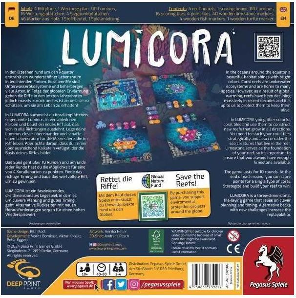 Actual product image Pegasus Lumicora (Deep Print Games) (German)