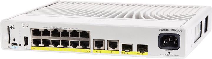 Image du produit Cisco Commutateur Catalyst 9000 Compact 12 p (12 Ports)