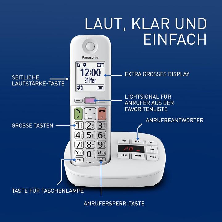 Immagine prodotto Panasonic DECT KX-TGU432EXW Duo Zilver