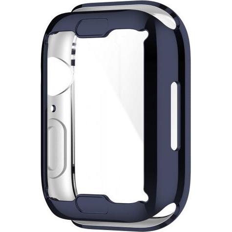 Thumbnail - Cover-Discount Apple Watch 45mm - Gummi Schutz Case dunkelblau, Smartwatch Zubehör, Blau