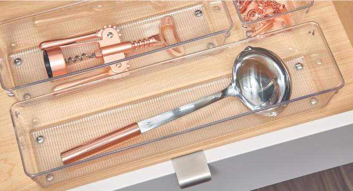 Produktbild iDesign Behälter für Schubladen (10 cm, 6x)