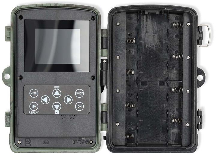 Actual product image Nedis Wildlife Camera - 4K@10fps - 50 MPixel - 5 MPixel CMOS - IP65 - Black No-Glow IR - Night
