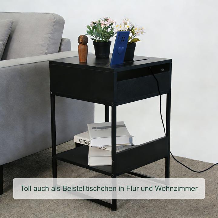 Produktbild Relaxdays Nachttisch (40 x 30 x 40 cm)