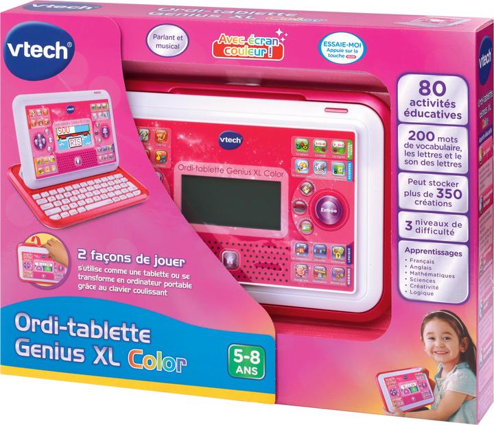 Image du produit VTech 2-1 Tablette rose (Français, 5 - 8 Années)