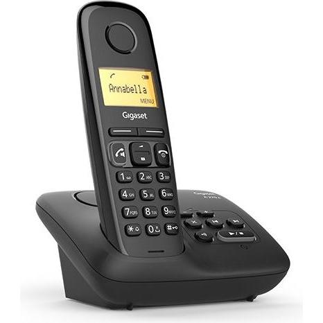 Thumbnail - Gigaset A 270 A - Telefono DECTcon base analogica e segr. Telefonica, Telefon, Schwarz
