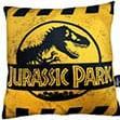 Produktbild SD Toys Jurassic Park Kissen Caution Logo 45 cm (45 x 45 cm)