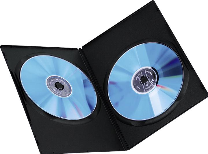Produktbild Hama 1x25 DVD-Doppel-Leerhülle Slim 75% Platzsparnis