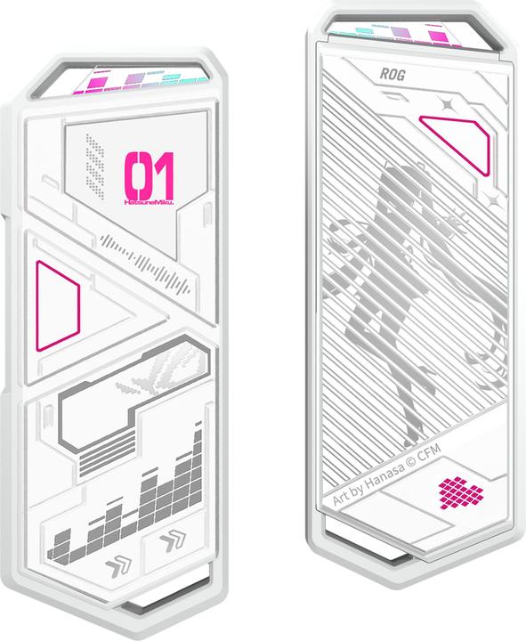 Produktbild ASUS Geh USB ROG STRIX ARION MIKU/WHT SSD Gehäuse (M.2)