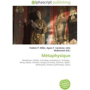 Thumbnail - Métaphysique, Sachbücher