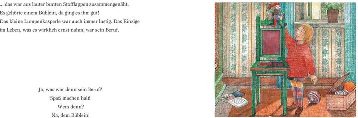 Produktbild Das kleine Lumpenkasperle (Deutsch, Michael Ende, 2018)