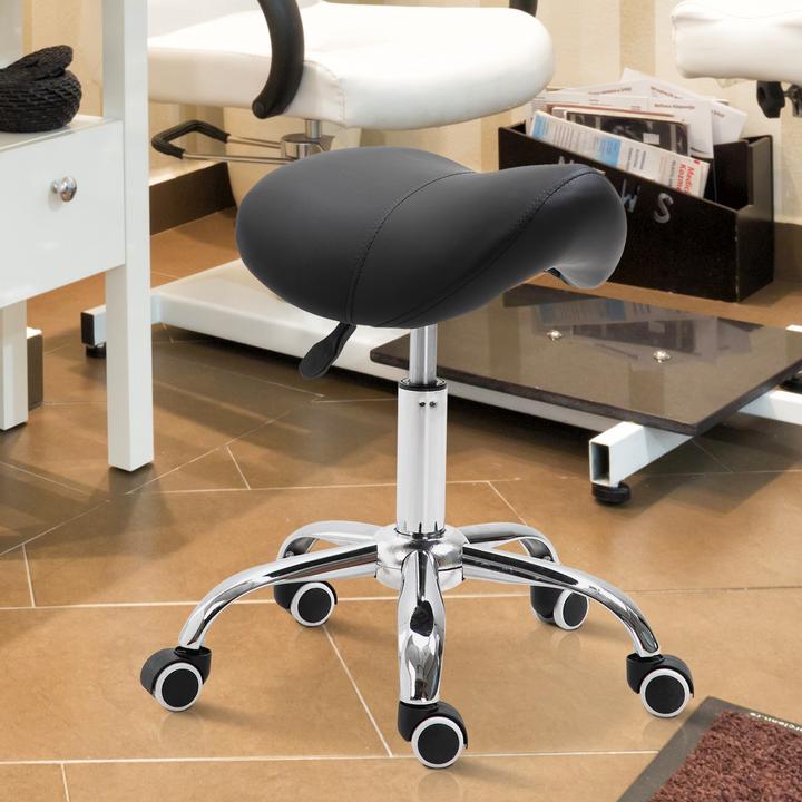 Actual product image Homcom Saddle stool