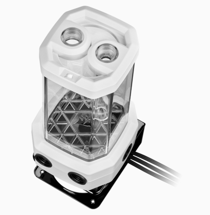 Produktbild Corsair Hydro X Series XD5 RGB D5 Pump reservoir White