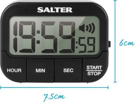 Actual product image Salter 355 BKXCDUEU16 Loud Beeper ElectronicTimer