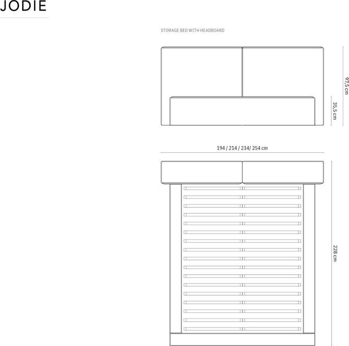 Image du produit Micadoni Jodie (180 x 200 cm)