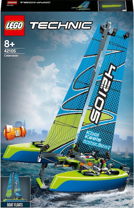 Image du produit LEGO Technique : Catamaran (42105, LEGO Technic, LEGO DC)