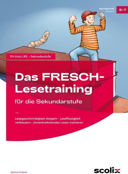 Produktbild Das FRESCH-Lesetraining für die Sekundarstufe (Deutsch, Bettina Rinderle, 2024)