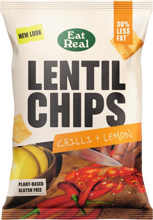 Immagine prodotto Eat Real ER Patatine di lenticchie al peperoncino e limone 95g (95 g)