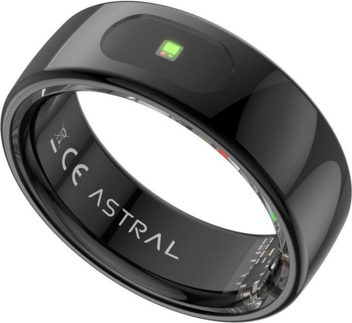 Produktbild Forever Smartring Astral SR-100 black size 8 (8, Schwarz)