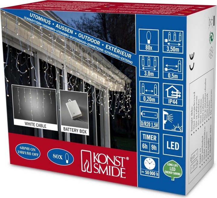 Produktbild Konstsmide Eisregen (3 m)