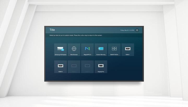 Actual product image Samsung QH50B (3840 x 2160 Pixels, 50")