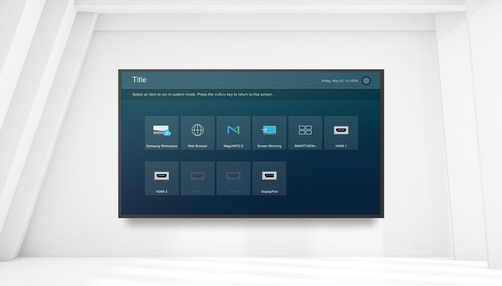 Actual product image Samsung QH50B (3840 x 2160 Pixels, 50")