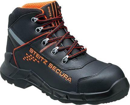 Actual product image Steitz Lace-up boot black/orange VX 7600, S3 NB (S3, 46)