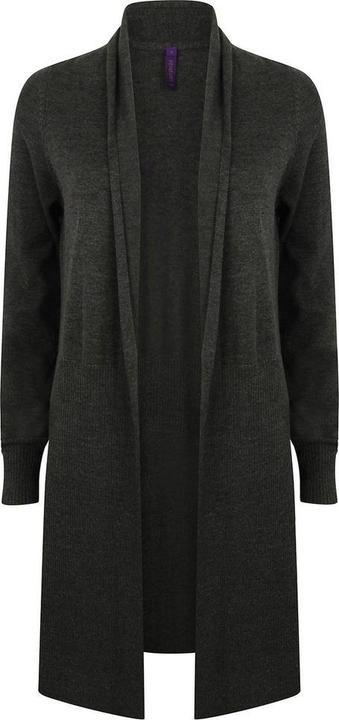 Produktbild Henbury Strickjacke offen Lang geschnitten (M)