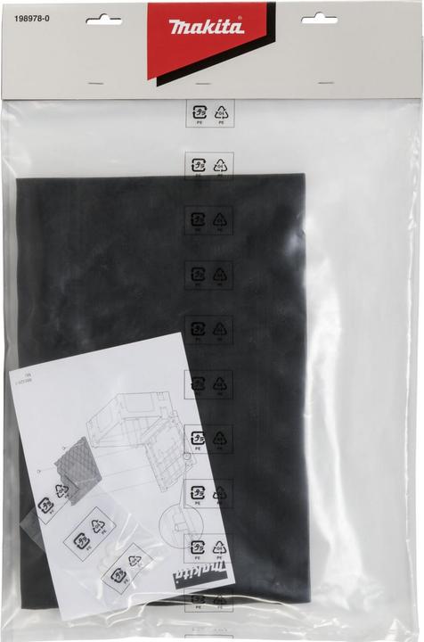 Image du produit Makita Insert en mousse pour couvercle - pour Makpac ( 198978-0 )