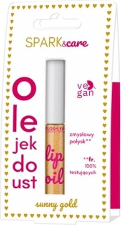 Floslek Laboratorium Spark Care Sunny Gold Lippenöl - 55 Gramm
