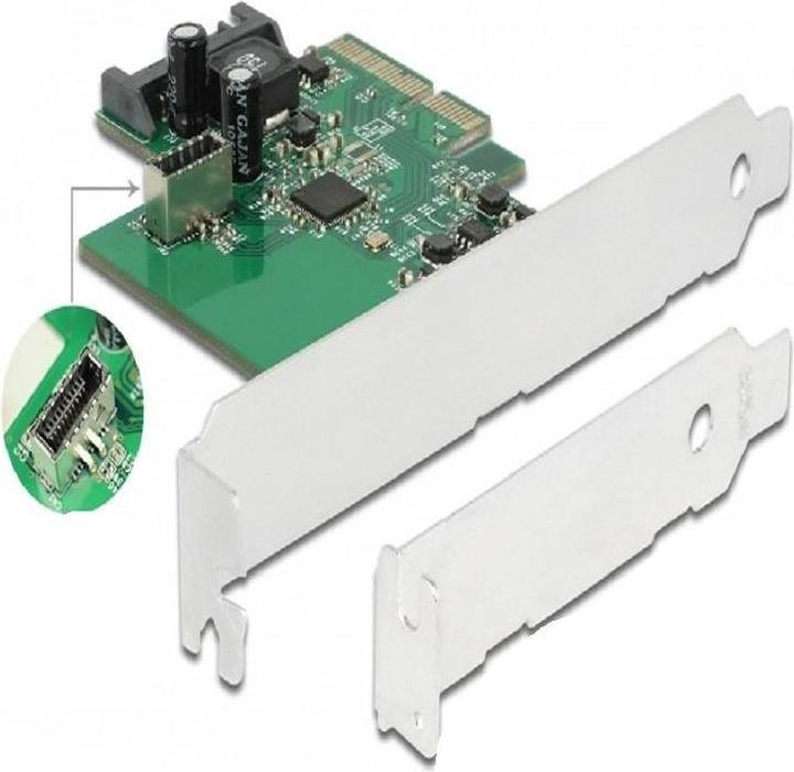 Actual product image Delock PCI Express Card