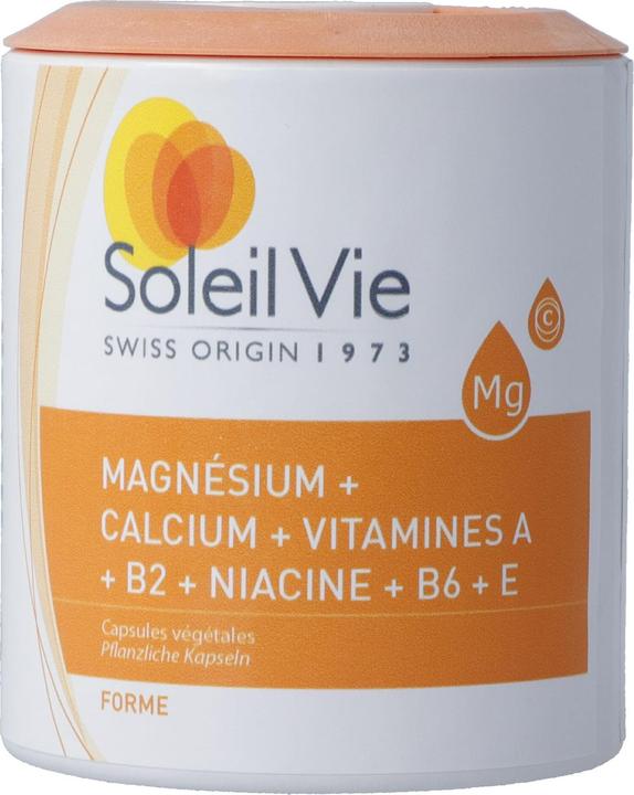 Image du produit Soleil Vie magnésium calcium + vit caps (100 pcs, Capsules, 103 g)