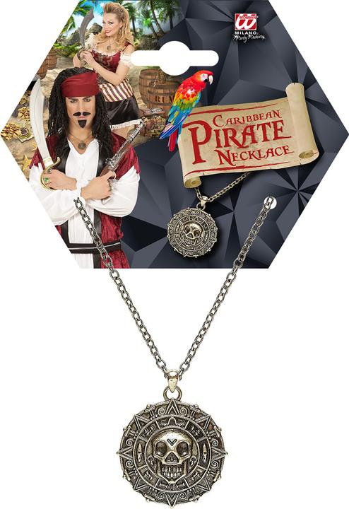 Immagine prodotto Widmann Piraten Halskette mit Totenkopf Kompass