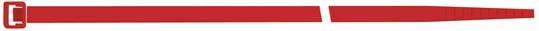 Image du produit Magni Colliers de serrage en nylon rouge 140x3,5mm a100 pcs SapiSelco (Serre-câbles en plastique, 140 mm, 100 pcs)