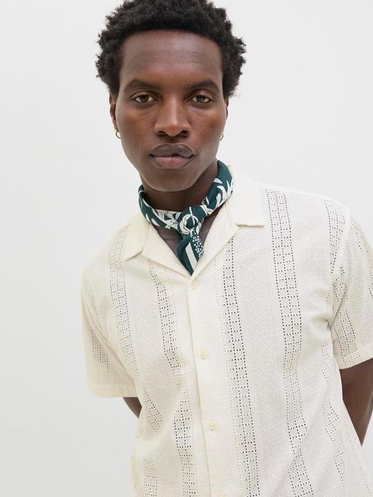 Image du produit Jack & Jones Jorsummer Luke Anglaise Resort Shirt Ss (XXL)