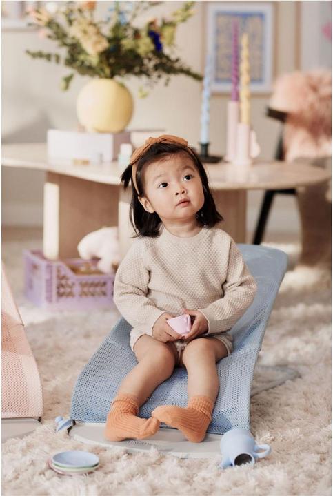 Immagine prodotto BabyBjörn Dondolo in rete, blu cielo/bianco