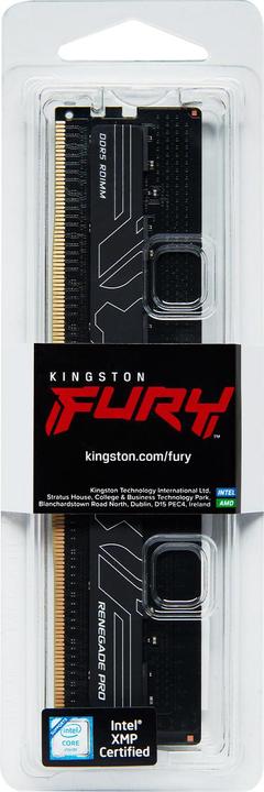 Actual product image Kingston D5 32GB 4800-36 Renegade PRO ECC KFY KF548R36RB-32 (1 x 32GB, 4800 MHz, DDR5 RAM, R-DIMM)