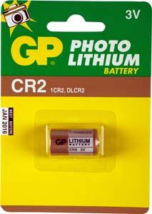 Produktbild GP Batteries Photo CR2 (1 Stk., CR2, 800 mAh)