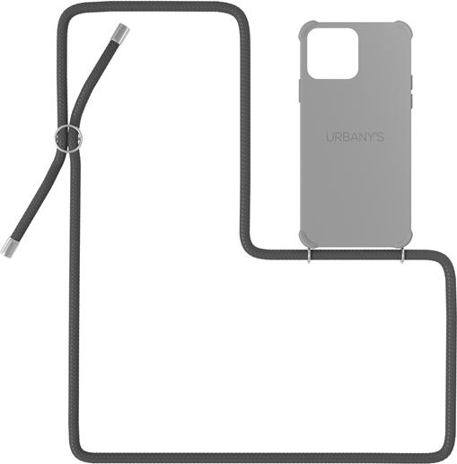 Actual product image Urbany's Necklace Cover with Cord Stormy Sky Matt (Apple iPhone 15 Pro Max)