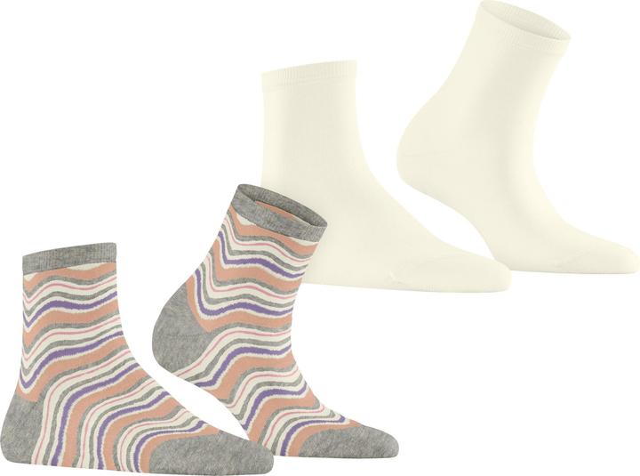 Produktbild Esprit Watercolor 2-Pack Baumwollsocken (2er Pack, 35 - 38)