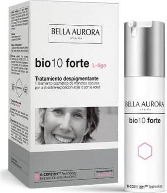 Actual product image Bella Aurora Bio10 Forte Intensive Depigmenting Treatment L-Wheat 30ml (30 ml)