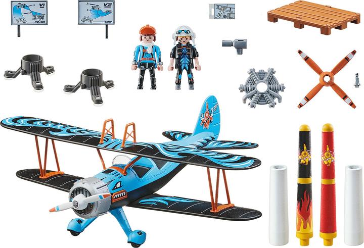 Produktbild Playmobil Air Stuntshow Doppeldecker Phönix (70831, Playmobil Stuntshow)
