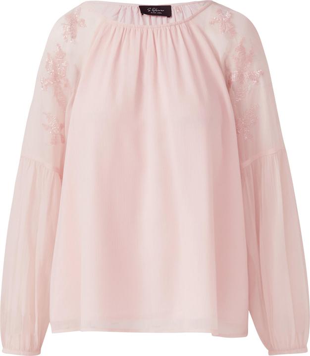 Immagine prodotto s.Oliver Bluse Leichte Chiffon-Bluse mit Schmuck-Applikation (38)