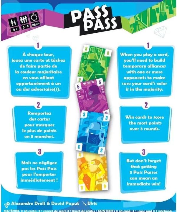Actual product image Funnyfox Pass pass (French)