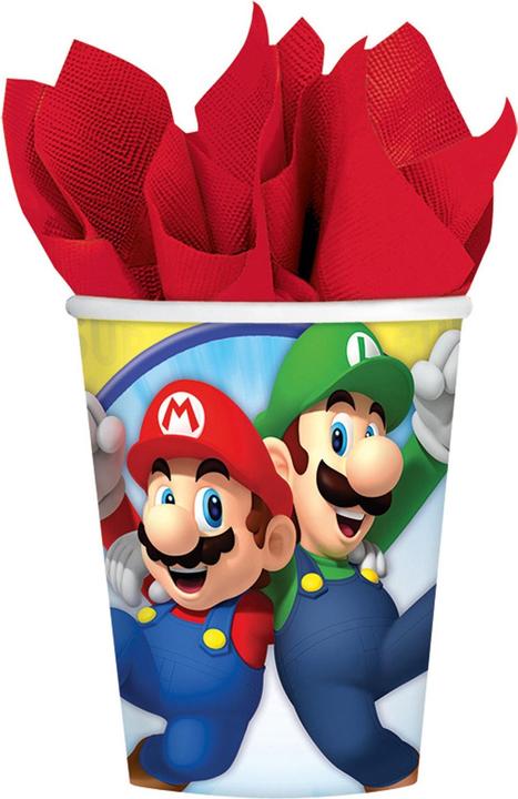 Produktbild Amscan Super Mario (8 x)