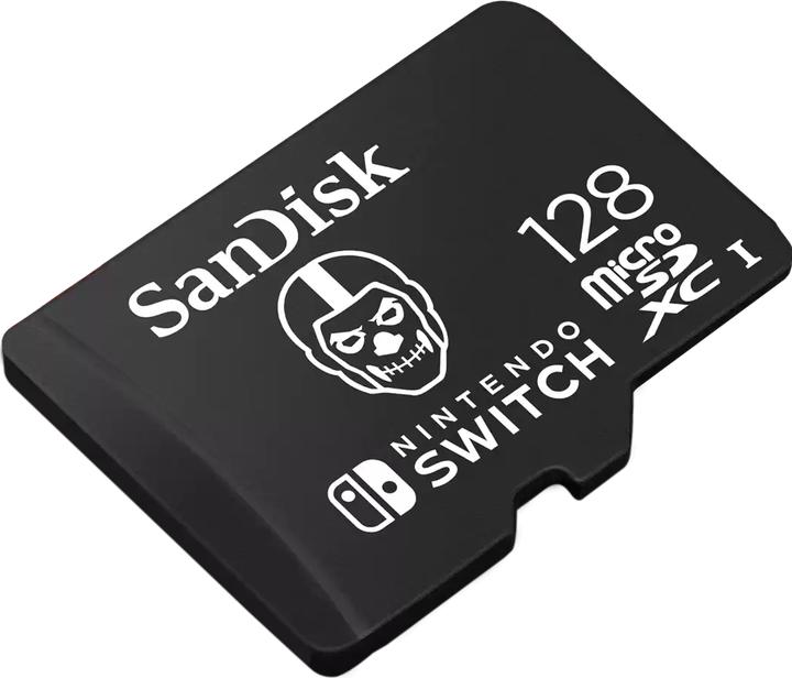Actual product image SANDISK Nintendo Switch Card Fortnite Edition (128 GB, microSDXC, U3, UHS-I)