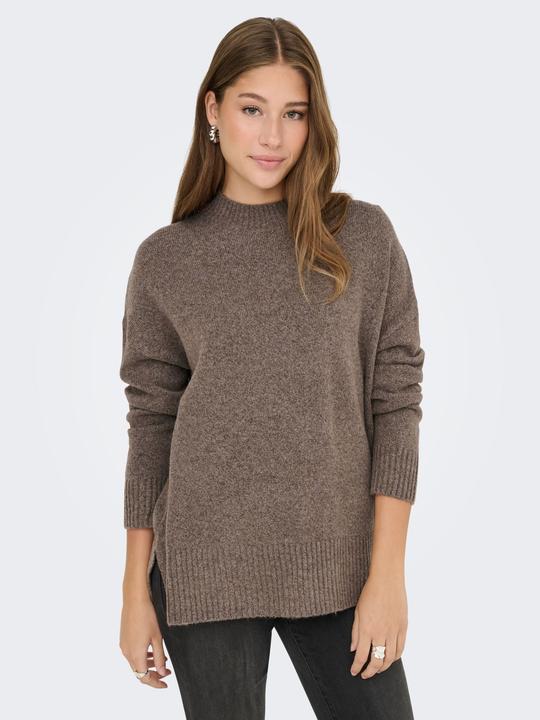 Produktbild Only Onlhazel Ls Highneck Overs Pull Knt Noos (M)