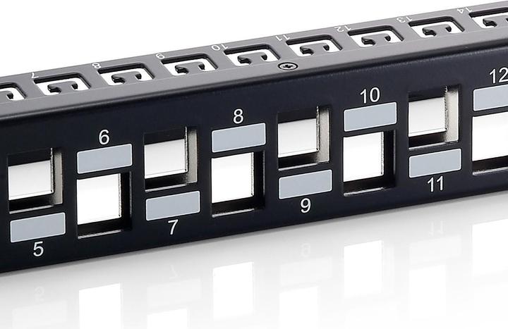 Produktbild equip Patchpanel 24x 1HE Keystone