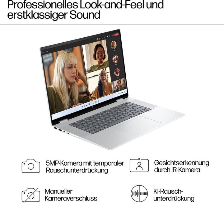 Productafbeelding HP Envy x360 16-ac0053ng (16", Intel Core Ultra 5 125U, 16 GB, 512 GB, NL)